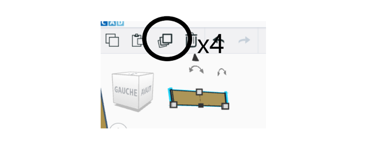 Duplicate and Put the Rectangles in Place