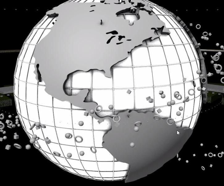 World News Broadcast Animation C4D Workflow | Channel Montage | Channel ID Animation