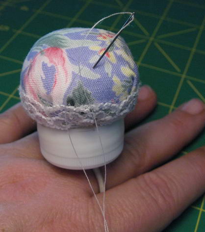 Bottlecap Pin Cushion