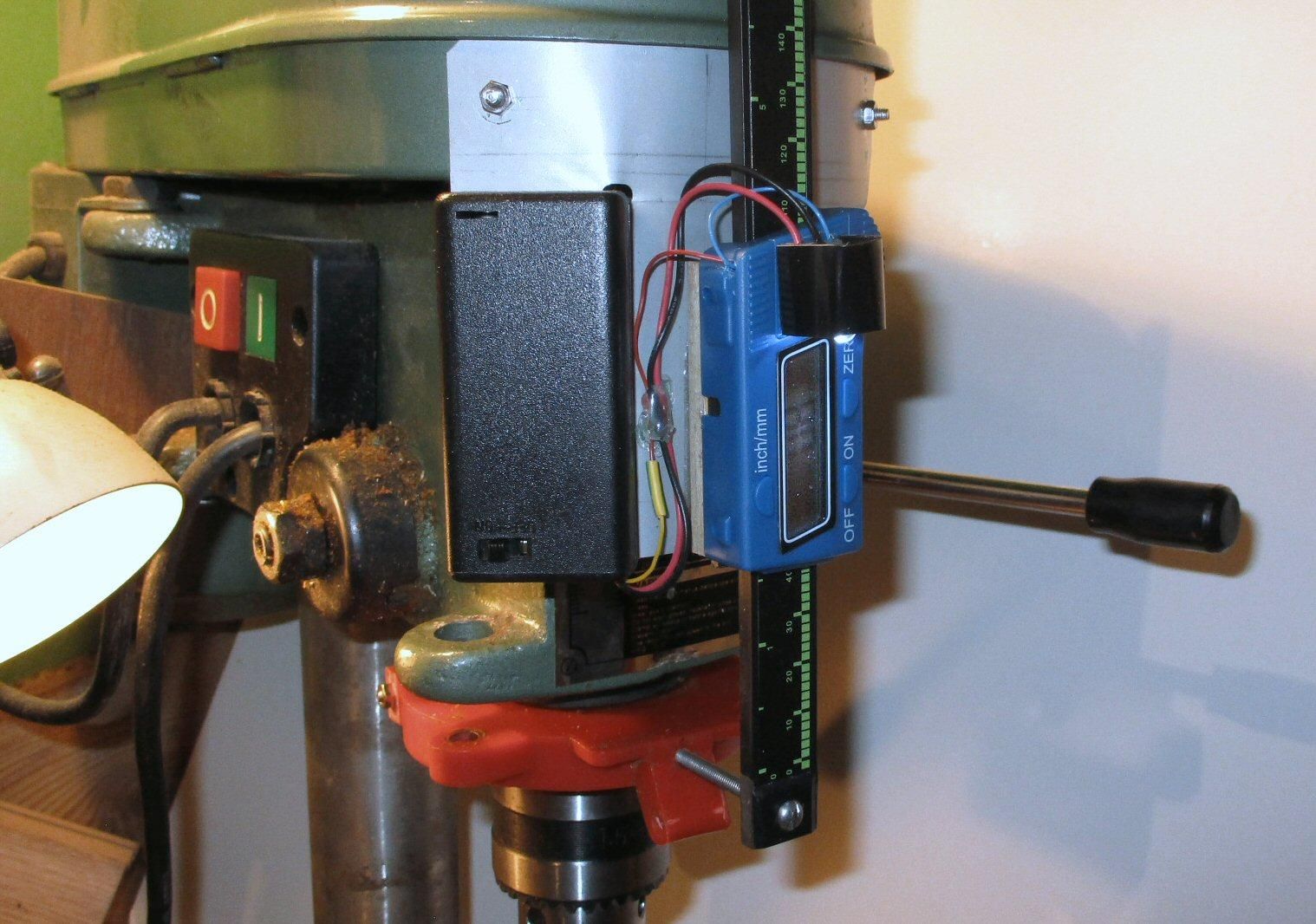 Digital Caliper for Drill Press Instructables