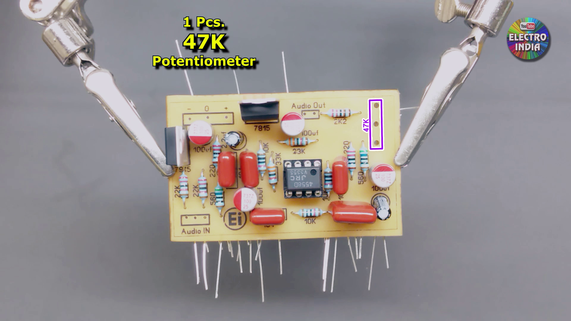 Low Pass Filter for Subwoofer With 4558D IC : 6 Steps - Instructables
