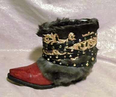 DIY Western Cut Off Boots