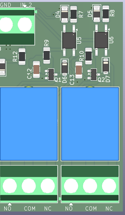 Relay Outputs — With Optical Isolation