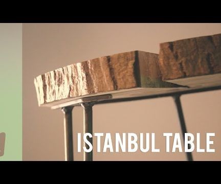Make Your Own Hairpin Legs for a Wooden Cookie Table