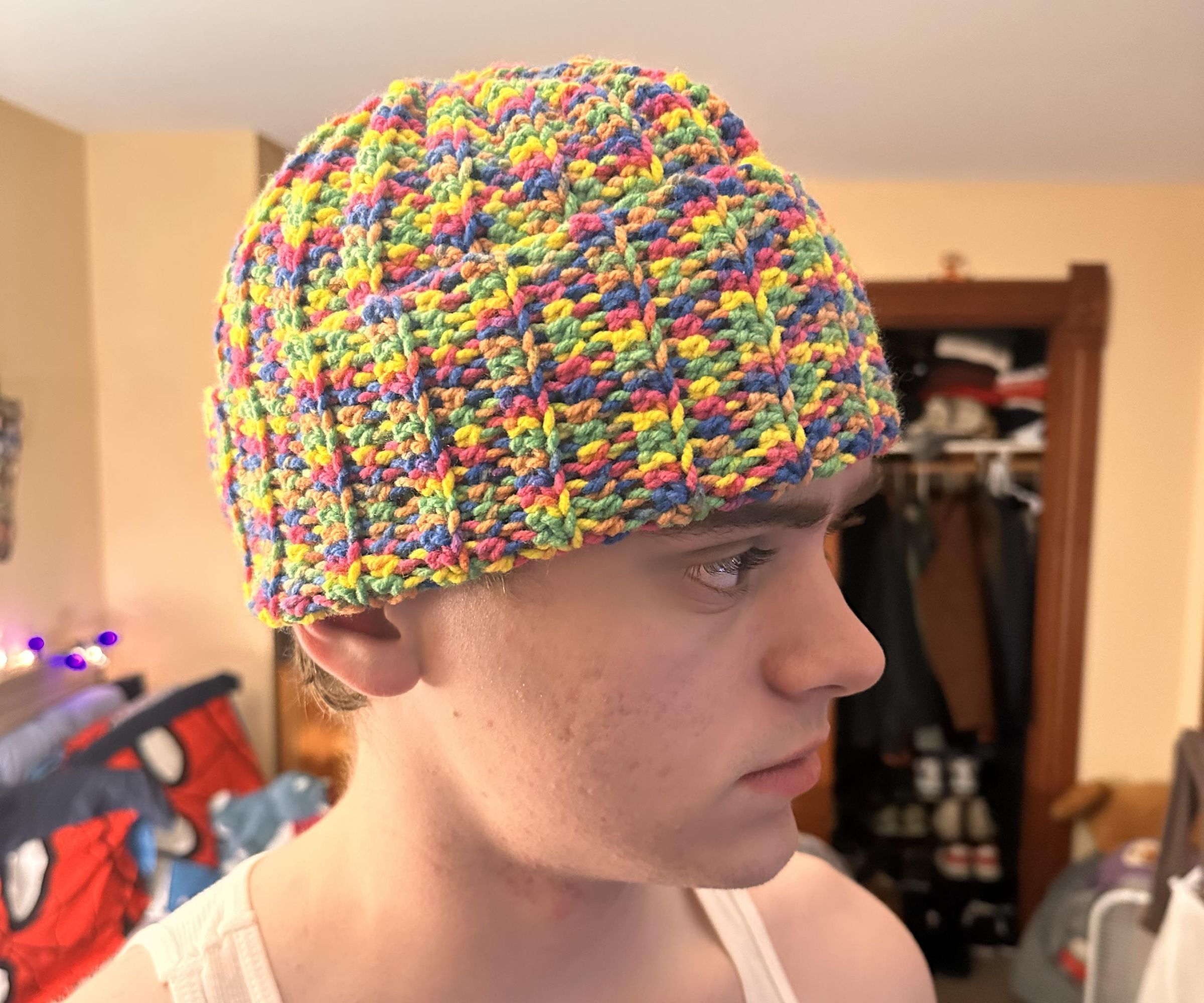 Simple Crochet Beanie!