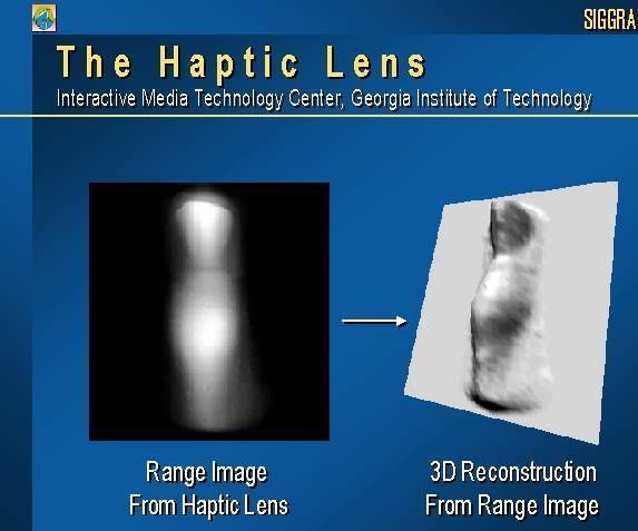 Haptic Lens - a 3D Scanner.  Introduction