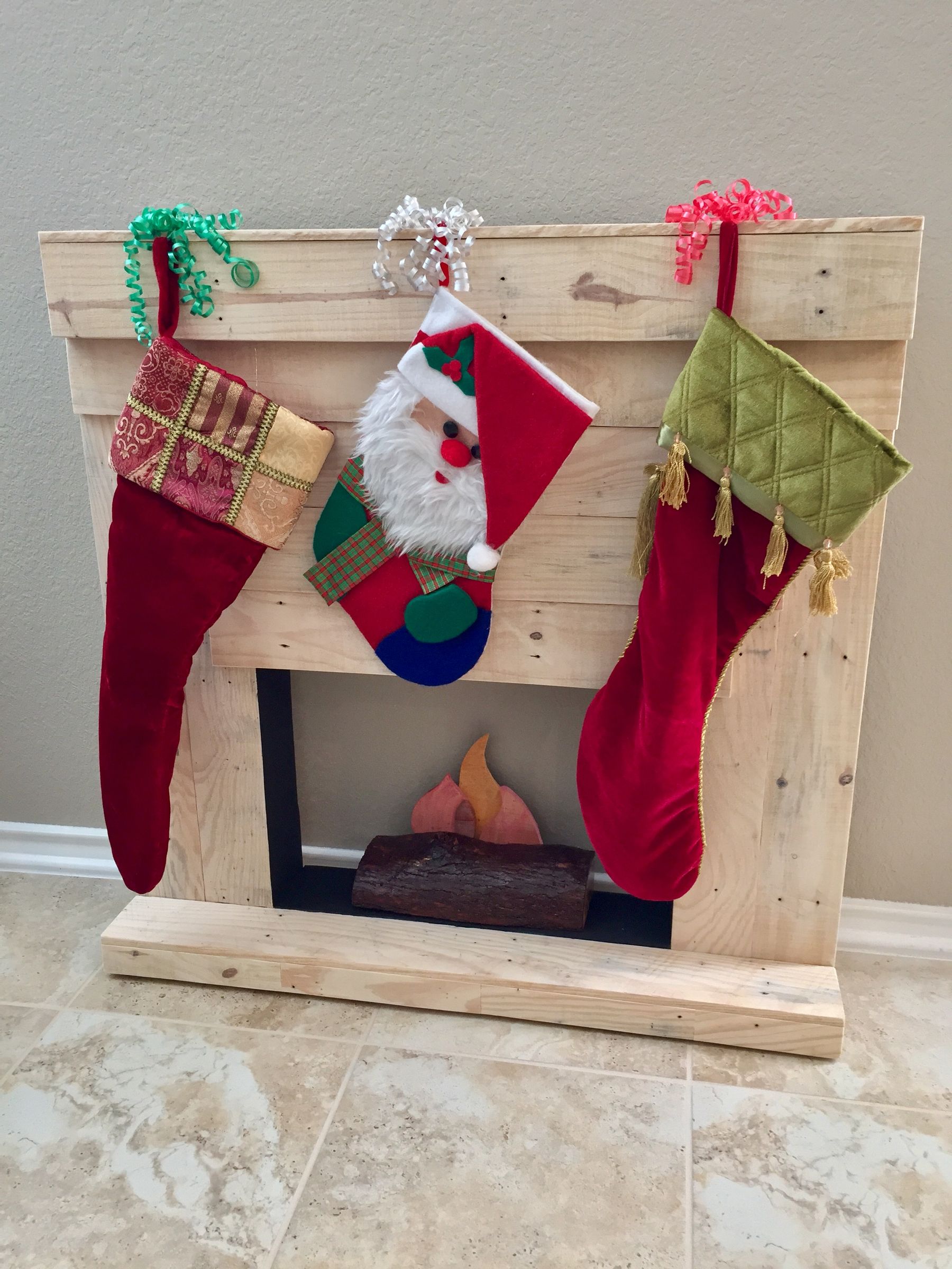 Pallet Fireplace - Image 1