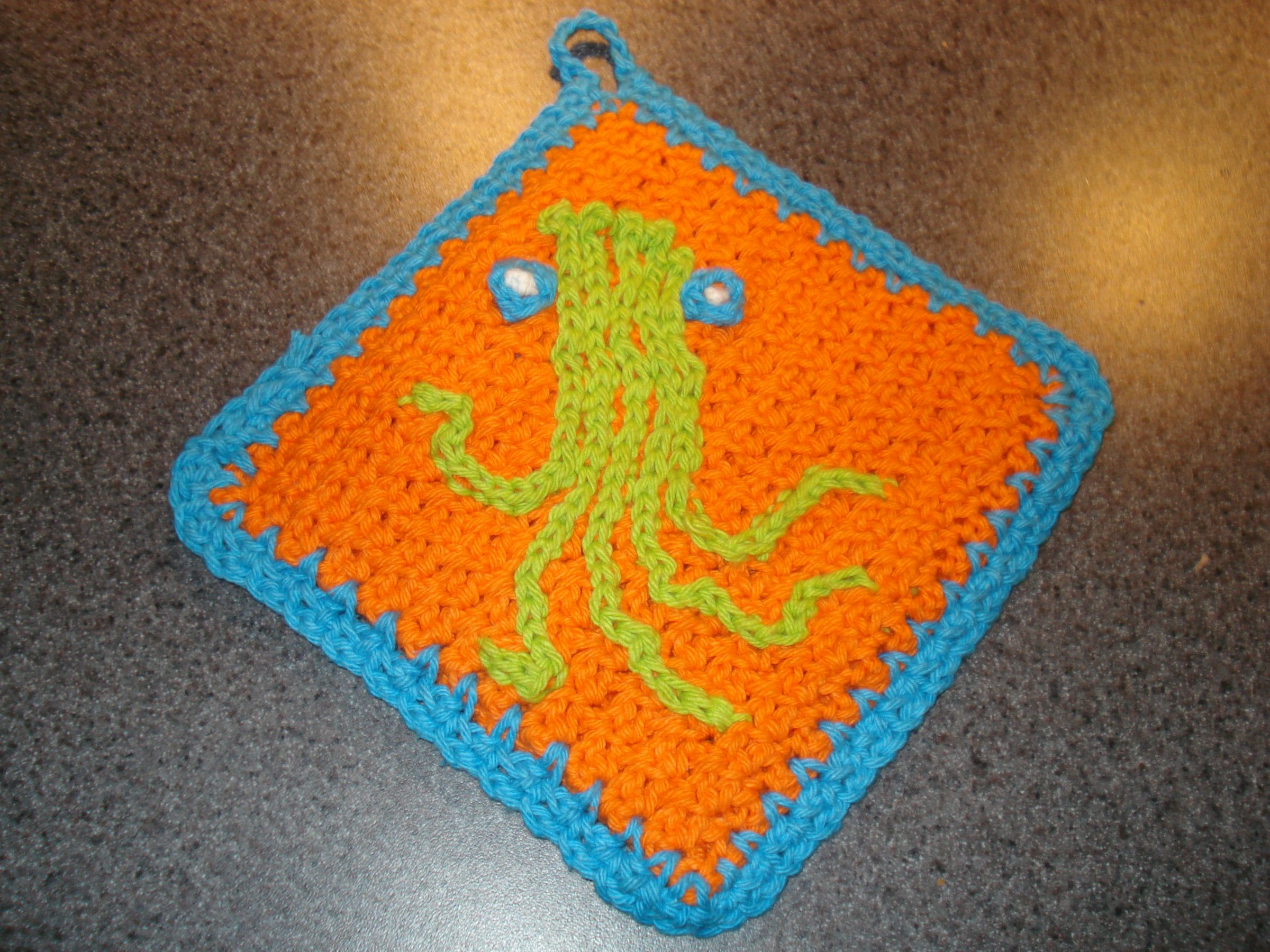 Squid Potholder