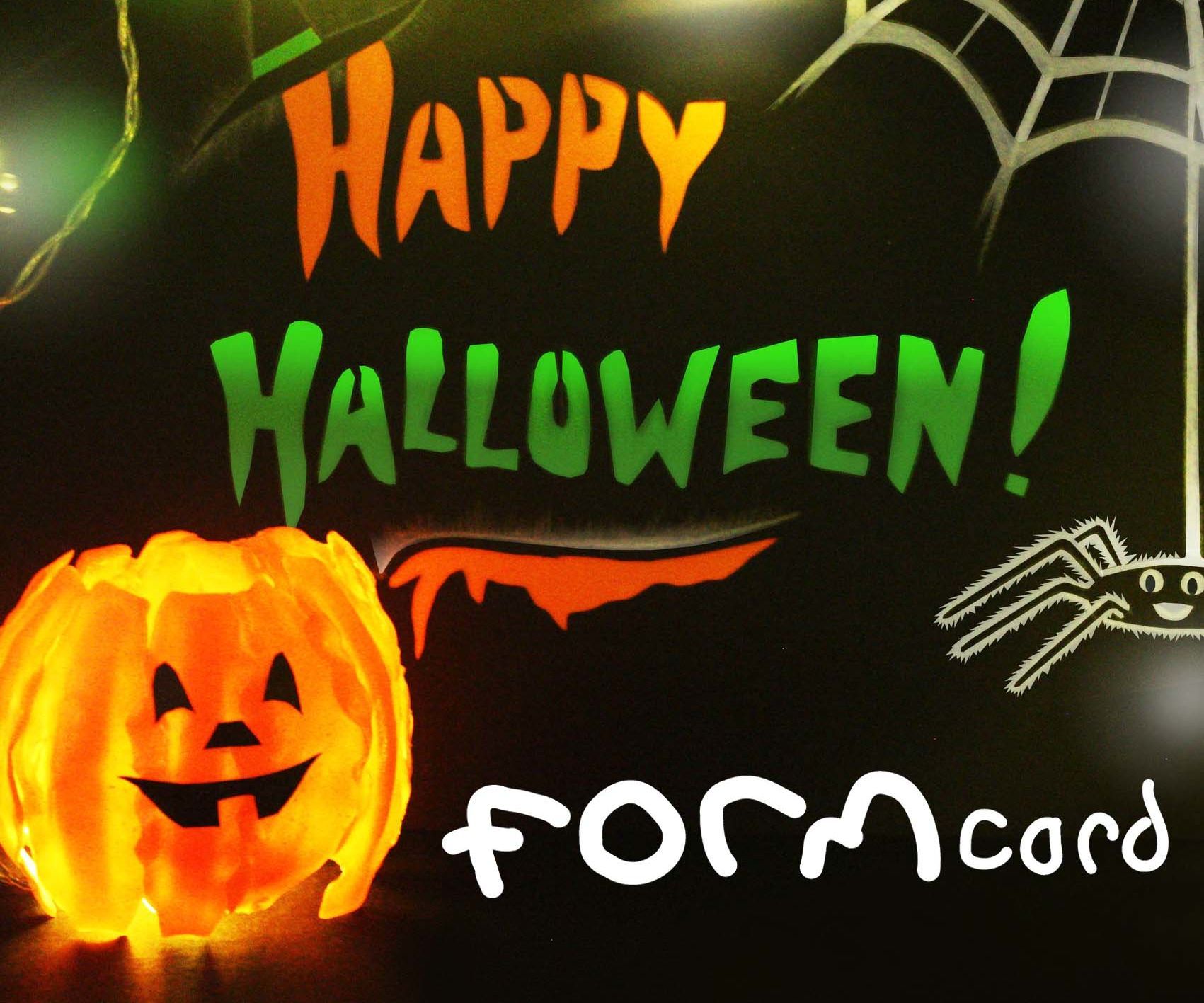 FORMcard pumpkin