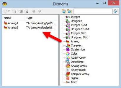 For Receiver Arduino - in Visuino Add, Set & Connect Components