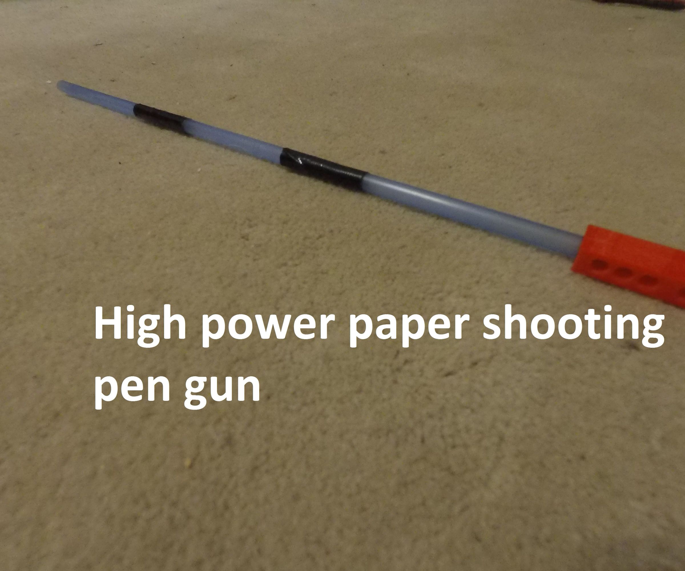 High Power Paper Shooting Pen Rifle