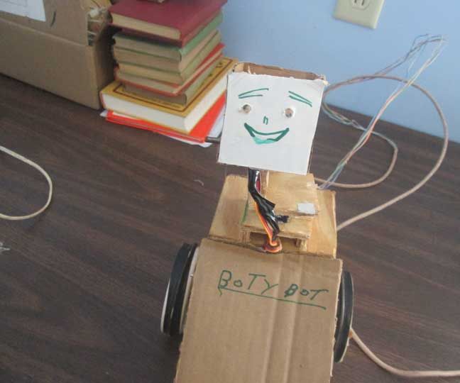 Adding a Face and Covers to Your Robot ​