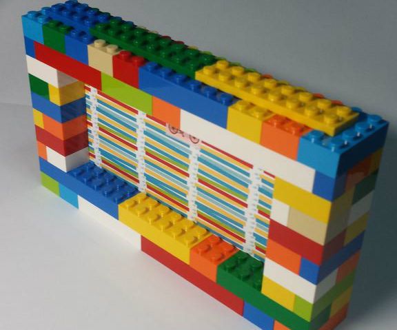 Lego Frame (Name, Photo, Love Note)