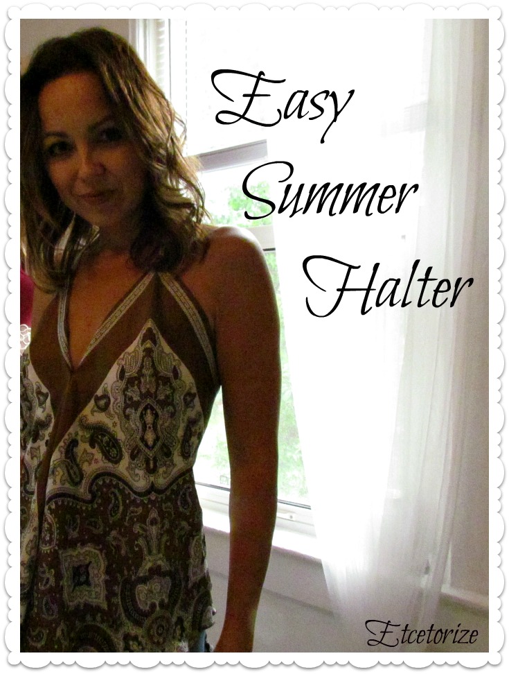 Easy Summer Scarf Top