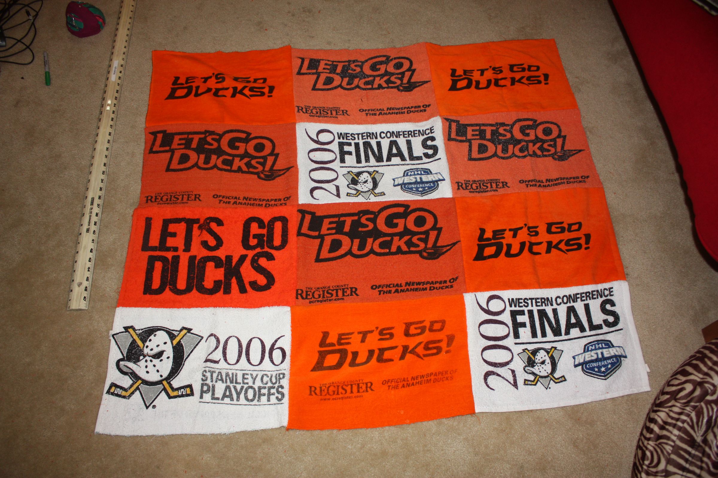 Rally Towel Quilt 8 Steps Instructables