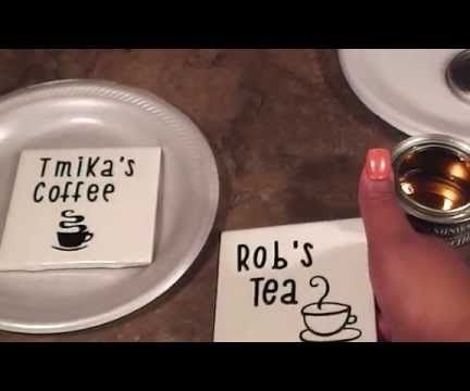 Custom Tile Coasters