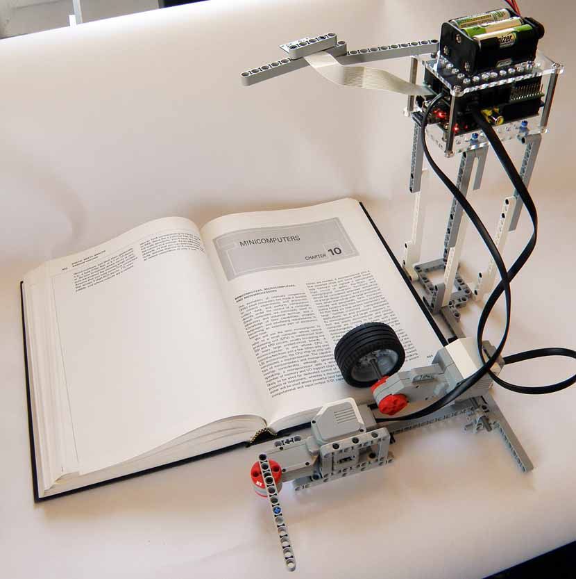 BrickPi Bookreader: Digitize Books With Mindstorms and Raspberry Pi
