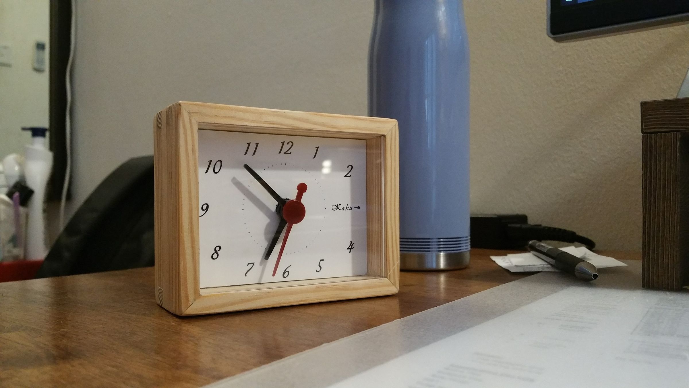 Desk Clock From Ikea RUSCH Wall Clock : 7 Steps (with Pictures ...