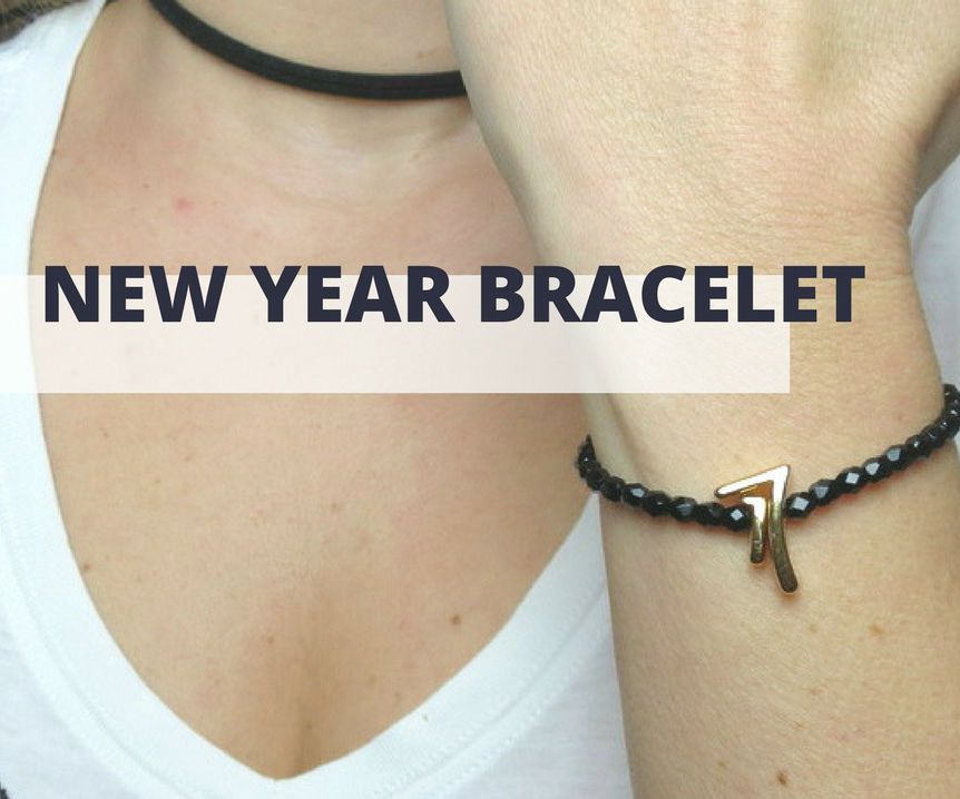 Video Tutorial Happy New Year and Happy Birthday Bracelet