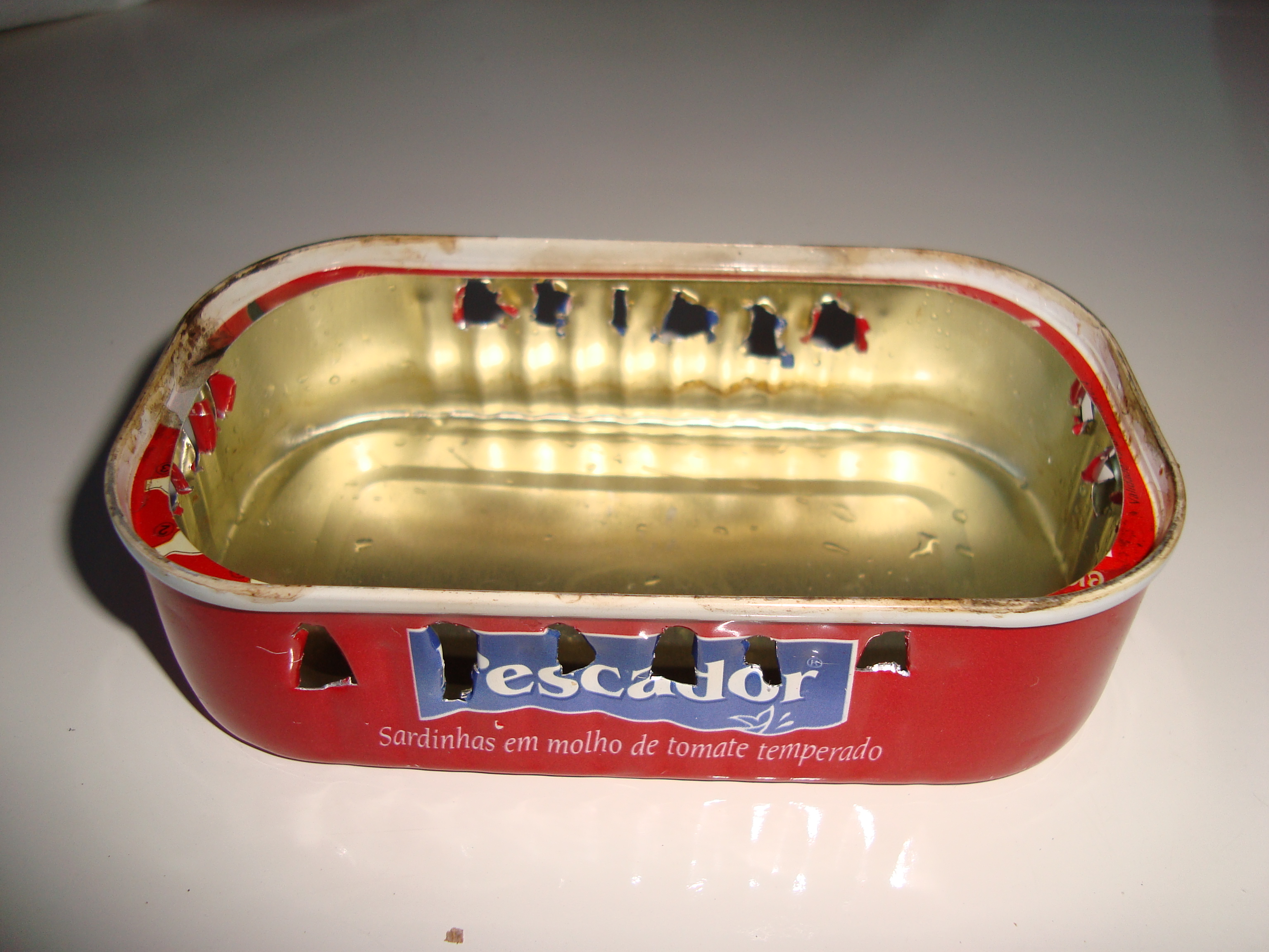 Canned Sardine Stove Fogao De Lata De Sardinha 3 Steps Instructables