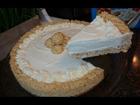 Rice Crispy Treat Cheesecake 