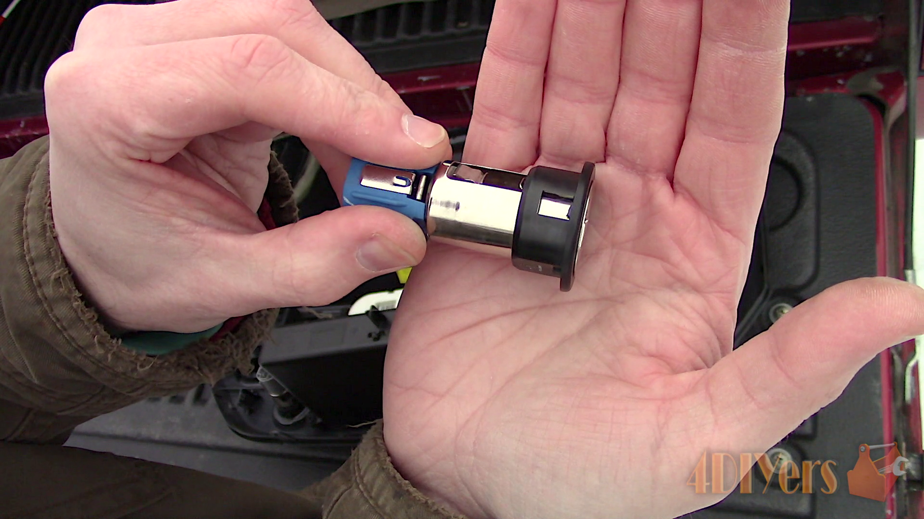 Replacing cigarette lighter with usb deals