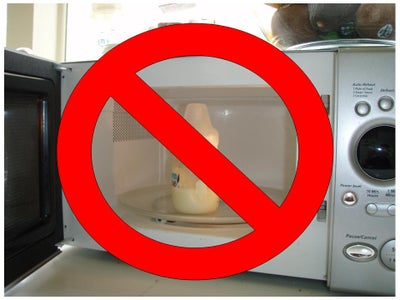 How to Heat Baby Milk/formula in the Microwave.
