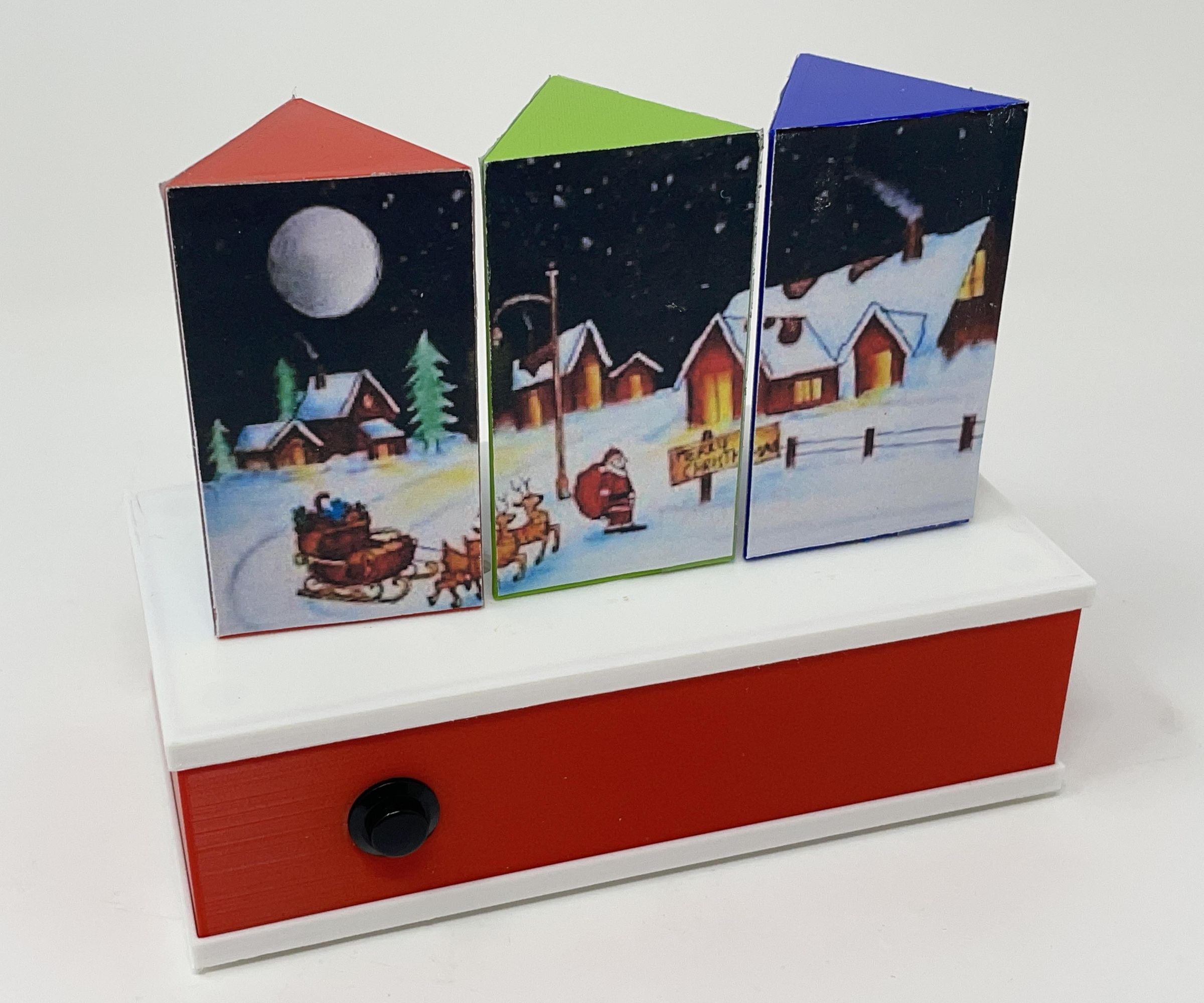 3D Printed Christmas Billboard.