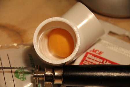 Dremeling Inside PVC Connector
