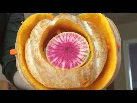 Carving a Pumpkin With Automated Eye Movements and Make It Into Soup!