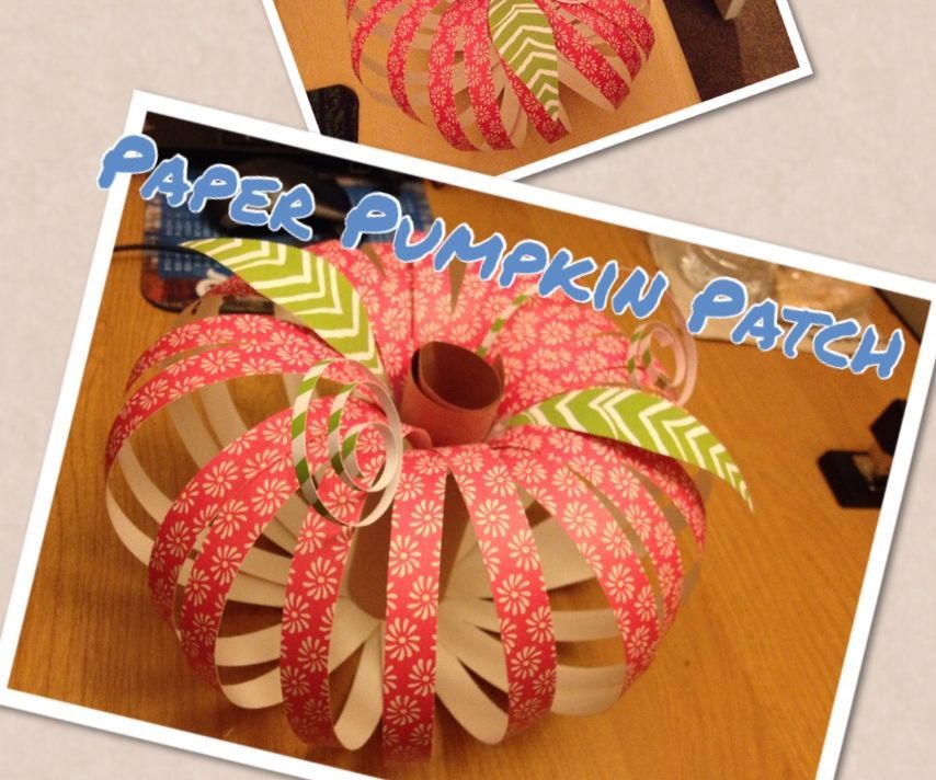Paper Pumpkin