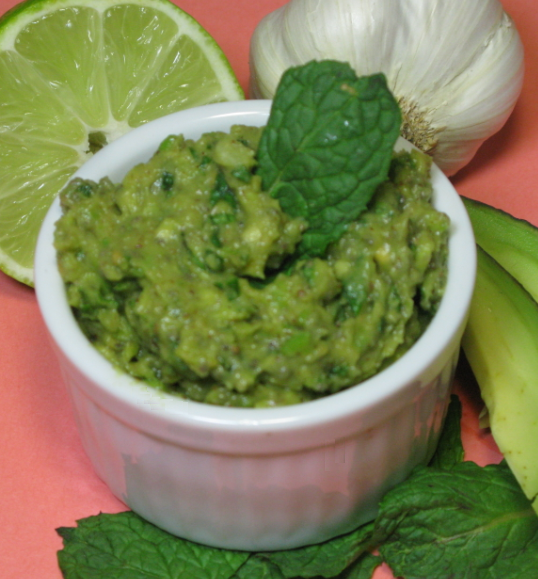 Minty Guacamole Face Mask