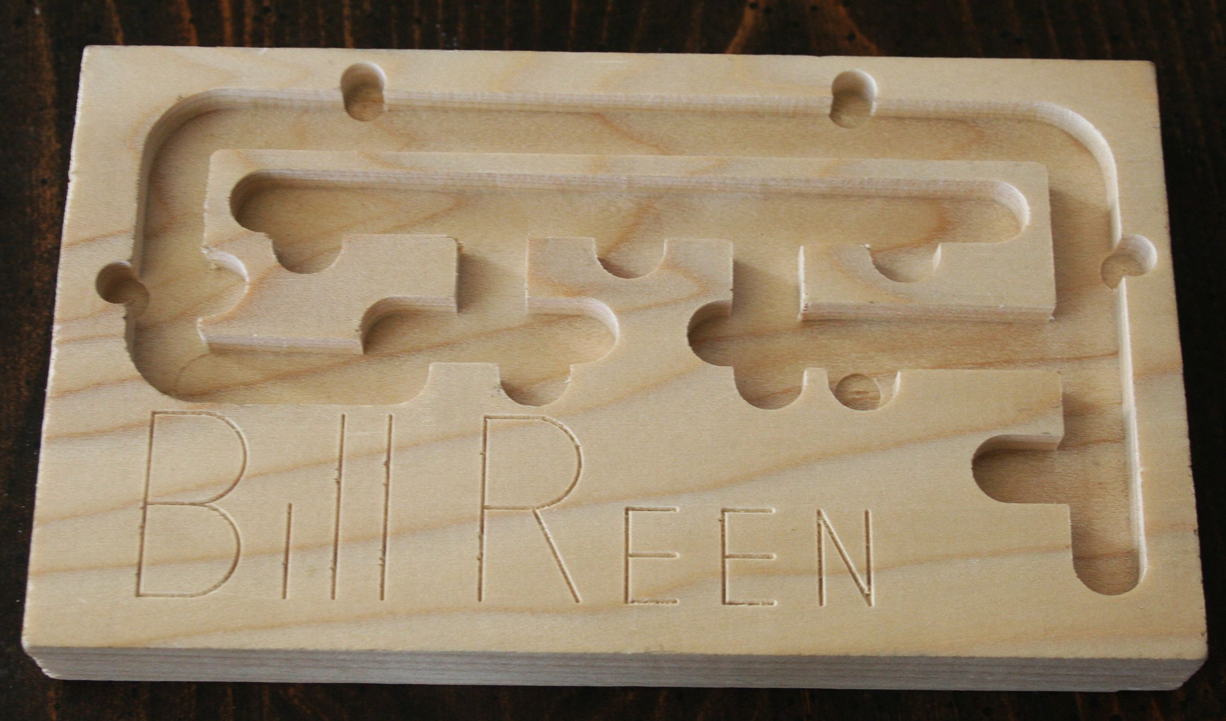 Maze Using CNC M &G Code