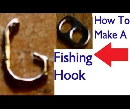 How to Make a Fishing Hook Out of a  Pull-Tab