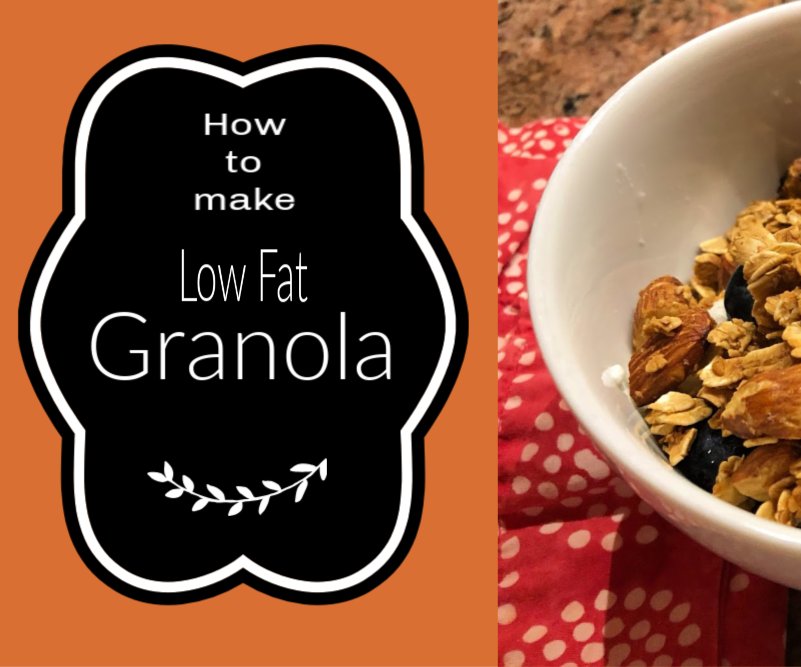 Low Fat Granola 7 Steps Instructables