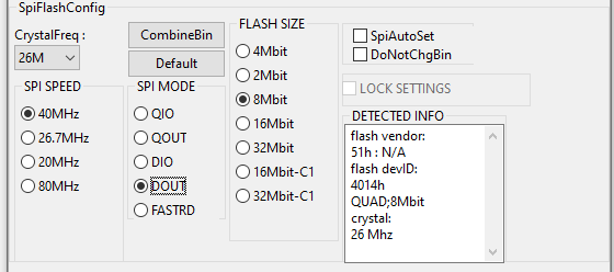 Select SPI MODE