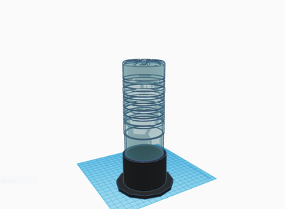 Put Light in Bottle & Put Bottle in Base