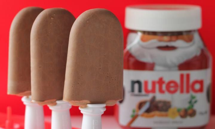 2 Ingredient Nutella Popsicles