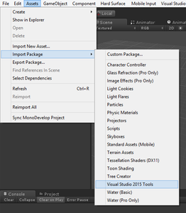 Unity and Visual Studio