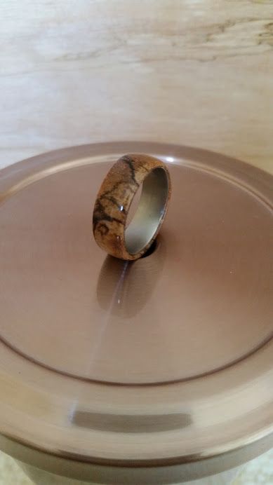 How to Make a Ring With a Wood Inlay : 6 Steps (with Pictures ...