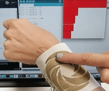 Capacitive Wheel Fabric Sensor 