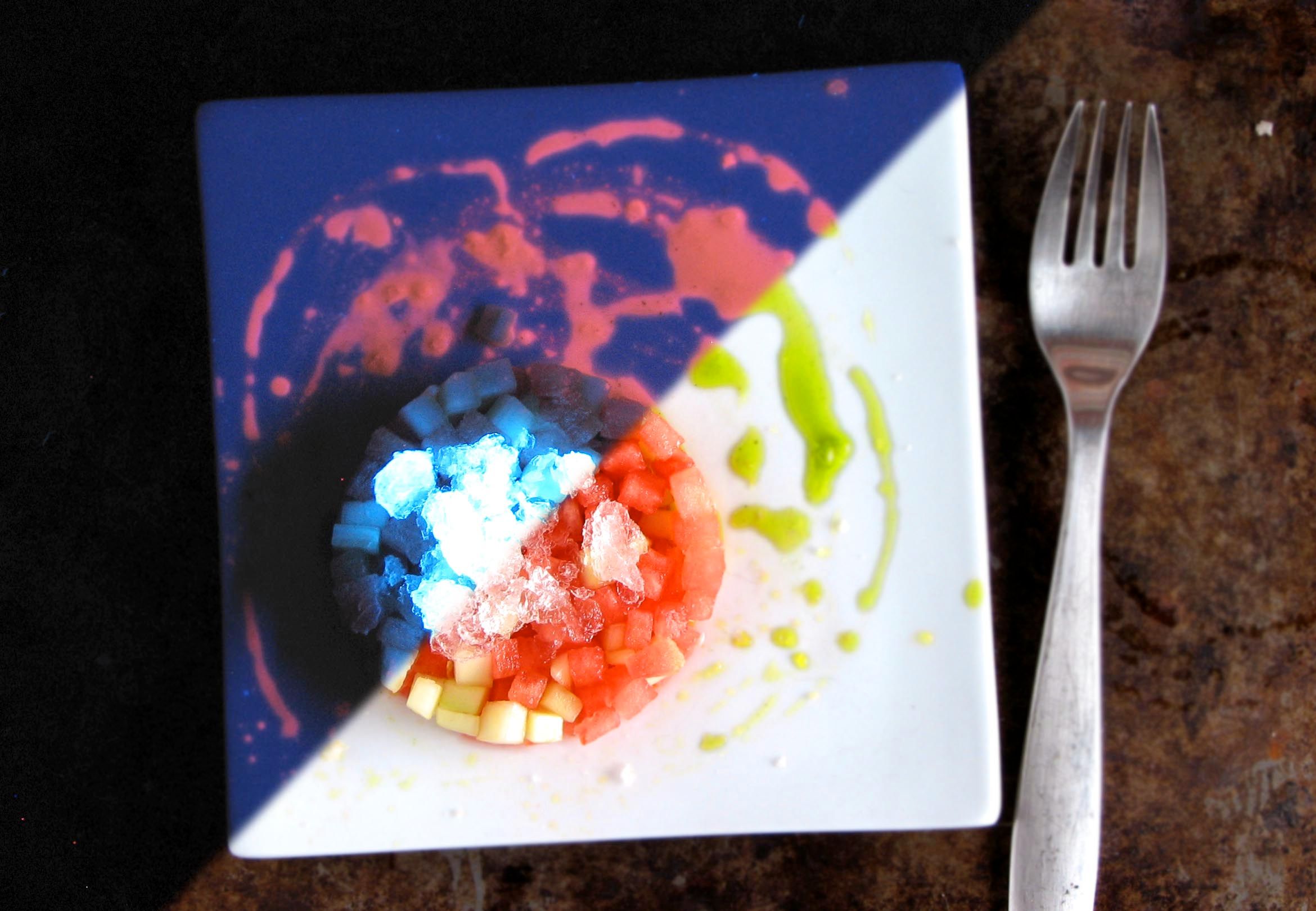 Luminous Watermelon Salad