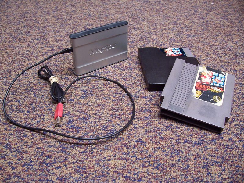 NES Cartridge External Hard Drive