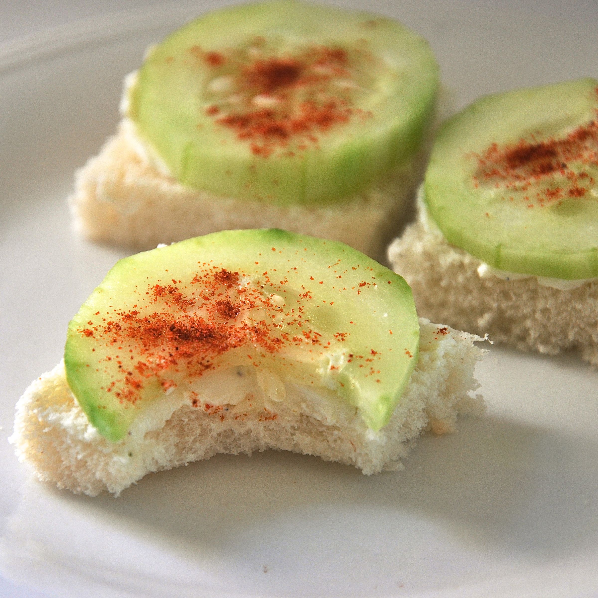Cucumber Sandwiches - Eating Fancy Easily