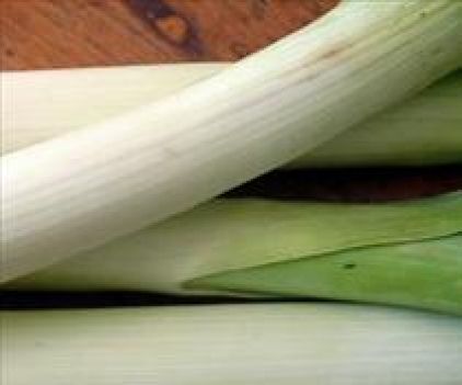 Baked Leeks With Ground Meat (Tave Me Presh)