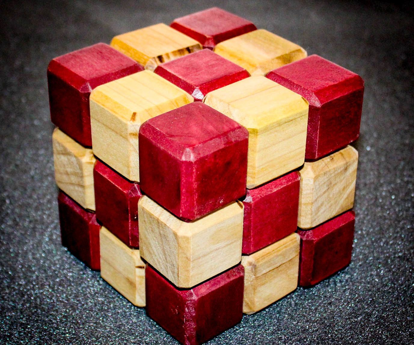 Wooden Snake Puzzle