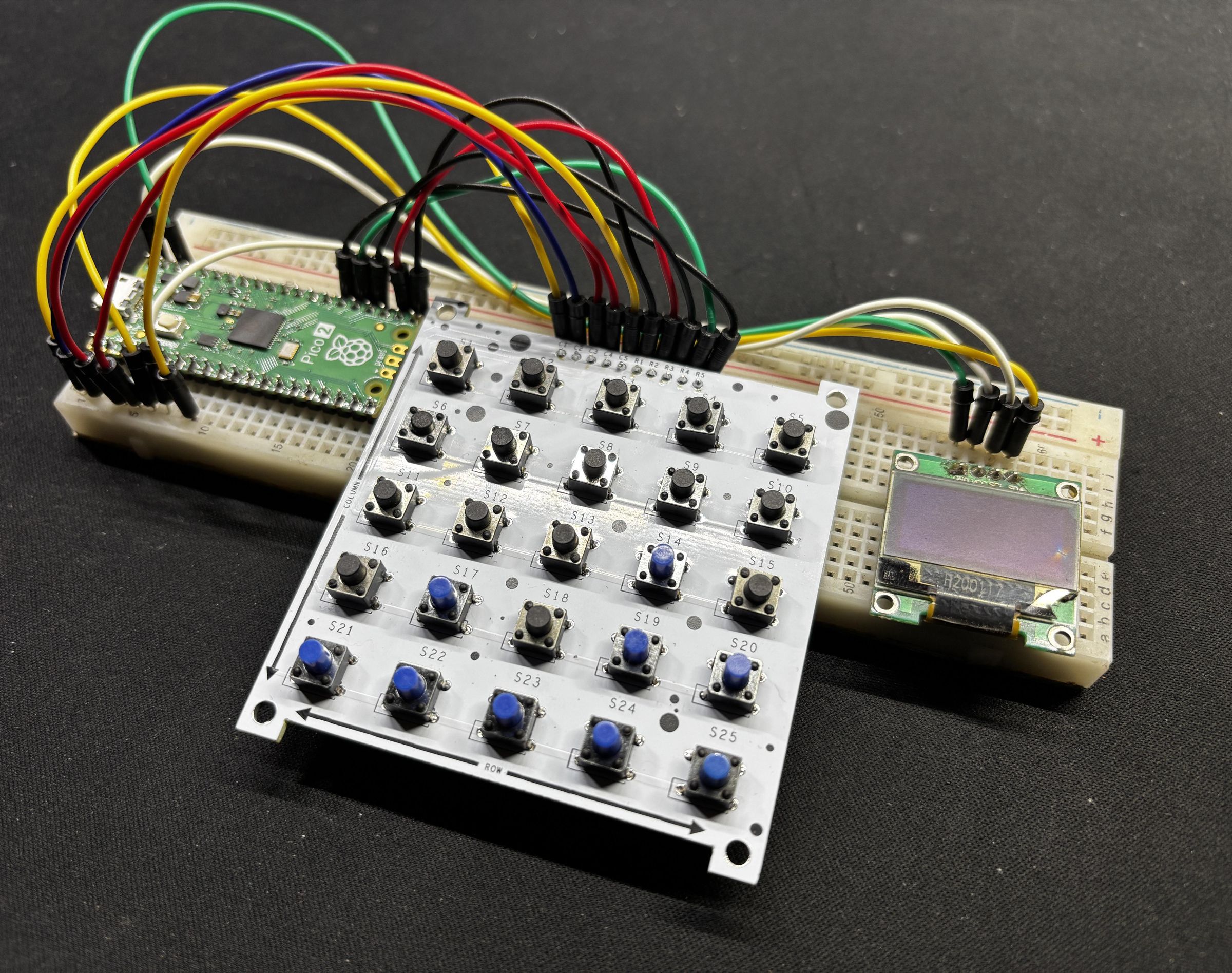 Custom 5x5 Keypad