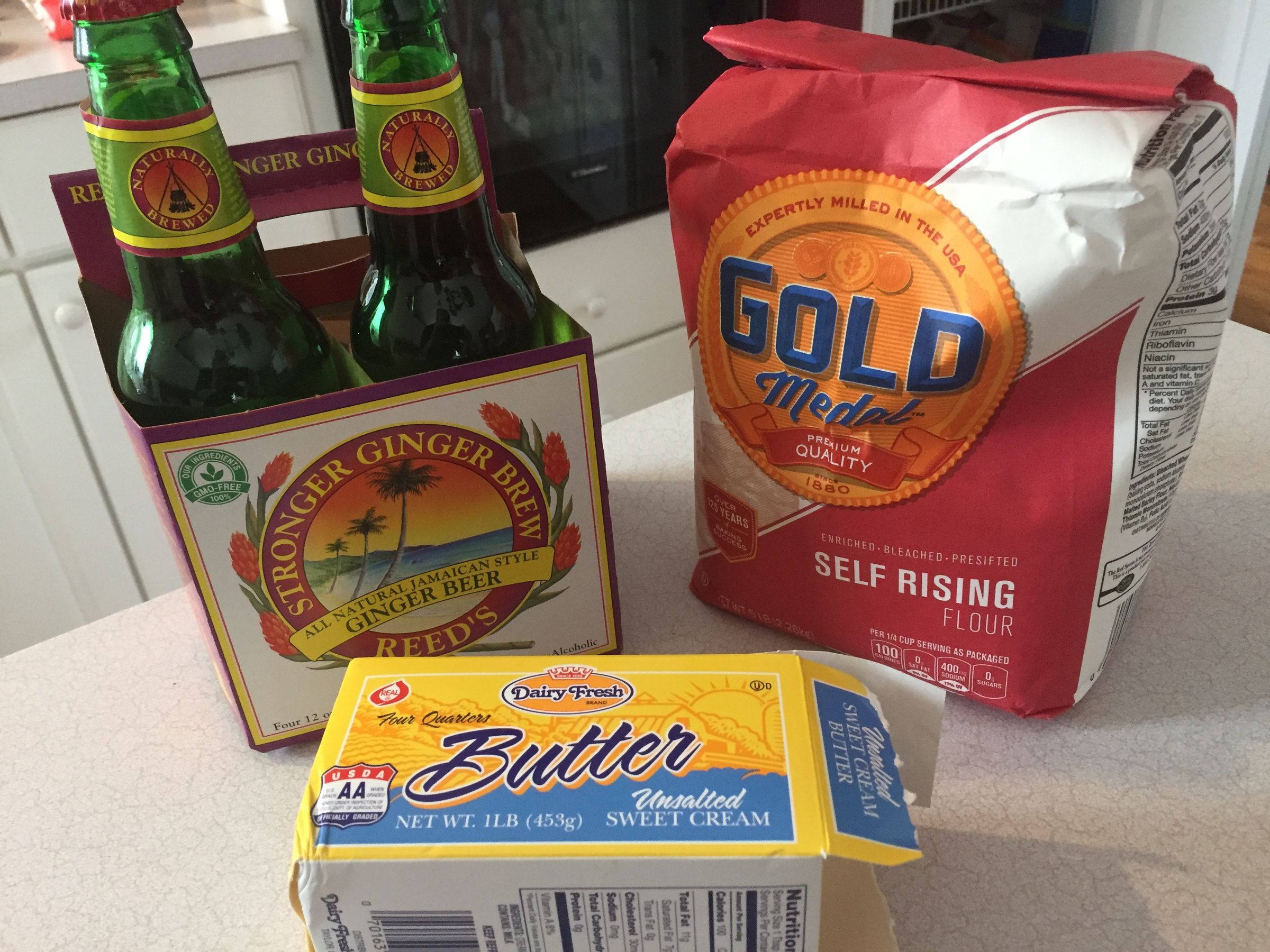 Three Ingredient Ginger Beer Bread 5 Steps (with Pictures