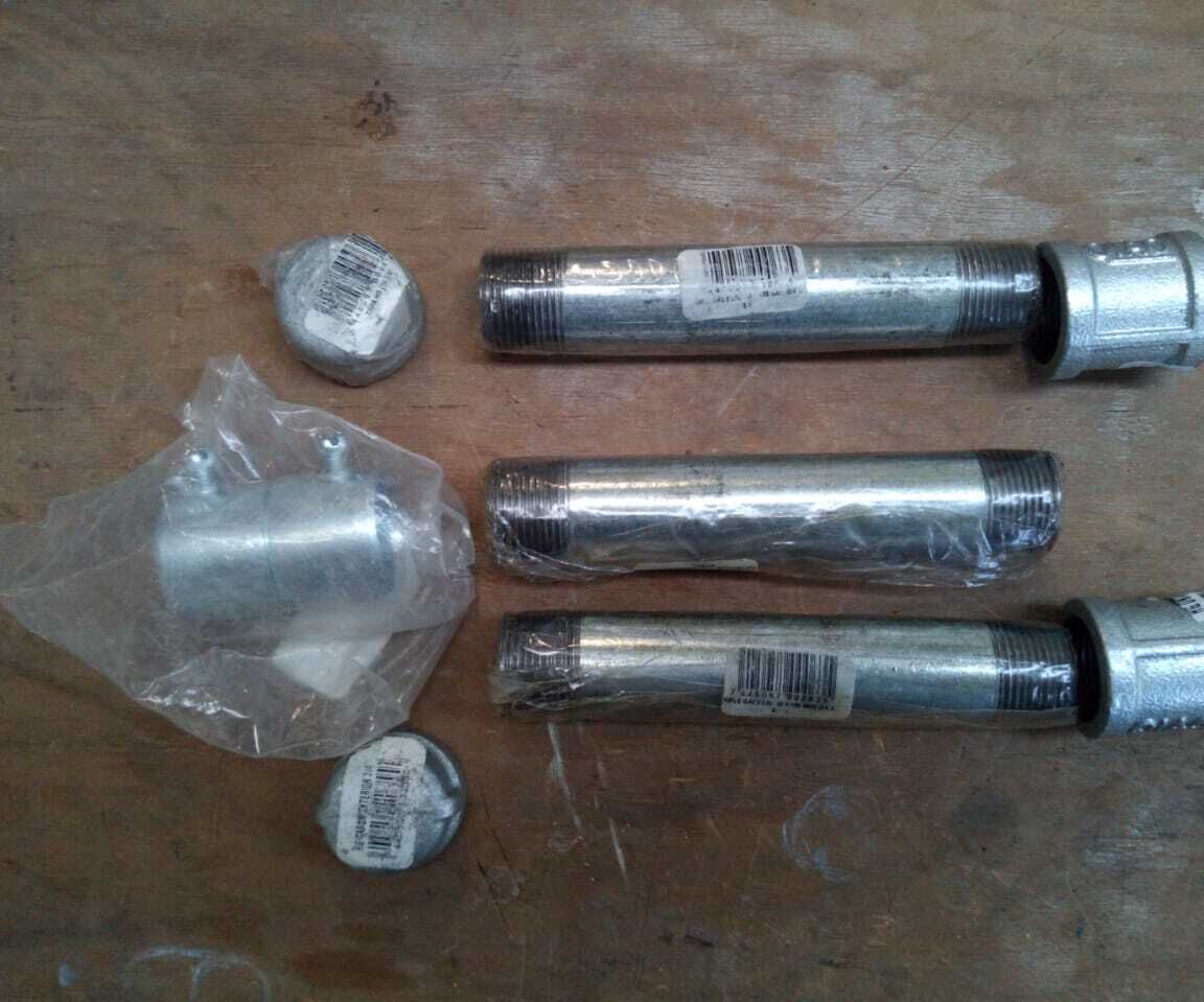 Dumbbell 3/4 Steel Nipple