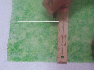 Apply Measurements to Fabric